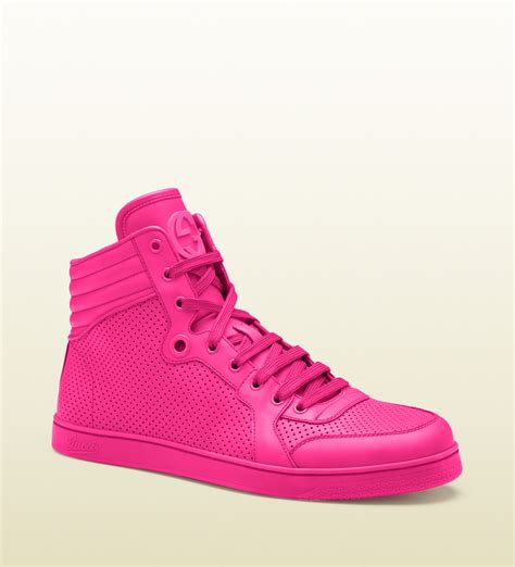 mens pink gucci sneakers